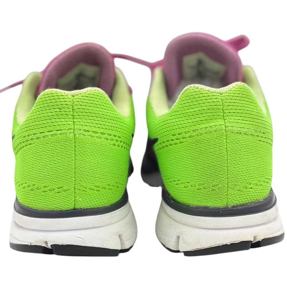 Nike Air Zoom Pegasus 30 Women Running Shoes Pink Lime Green 599392-600 Size 7.5